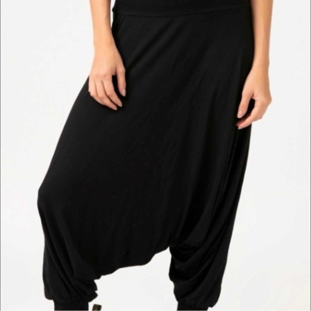 Harem pants.